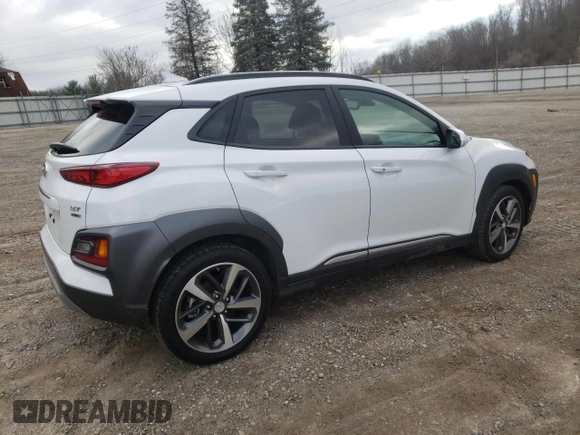 2020 Hyundai Kona Limited with VIN KM8K3CA50LU434827, listed as a Copart auction lot 69276332 with 6,019 mi miles. Bid and sale history available at carsss.com. Image 3.