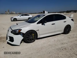 2019 Subaru WRX STI with VIN JF1VA2R69K9814853, listed as a Copart auction lot 48538665 with 97,417 mi miles and Salvage title. Bid and sale history available at DreamBid. Image 1.