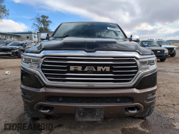 2021 Ram 1500 Longhorn with VIN 1C6SRFKT8MN504868, listed as a Copart auction lot 54559405 with 60,346 mi miles and Salvage title. Bid and sale history available at DreamBid. Image 5.