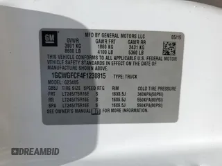 2015 Chevrolet Express Cargo z VIN 1GCWGFCF4F1230815, wystawiony jako Copart lot #60942305 z przebiegiem 185 018 mil mil oraz Czysty tytuł • Clean title. Historia ofert i sprzedaży dostępna na DreamBid. Obrazek 13.