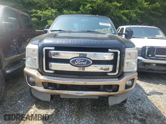 2011 Ford F-350 XL with VIN 1FT8W3BT7BEB07224, listed as a Copart auction lot 62005635 with 186,971 mi miles and Clean title. Bid and sale history available at DreamBid. Image 5.