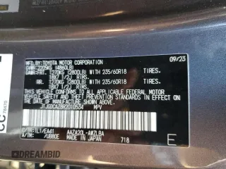 2024 Lexus NX 250 Premium with VIN JTJGDCAZ8R2010534, listed as a Copart auction lot 63456295 with Not provided miles and Non repairable. Bid and sale history available at DreamBid. Image 13.