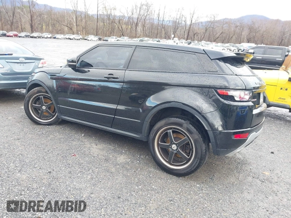 2012 Land Rover Range Rover Evoque Dynamic Premium with VIN SALVT1BG4CH667567, listed as a IAAI auction lot 41049937 with 1 mi miles. Bid and sale history available at carsss.com. Image 3.