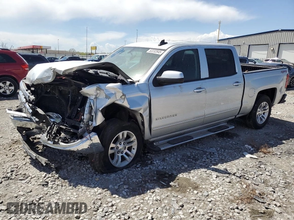 2015 Chevrolet Silverado 1500 LT with VIN 3GCUKREC3FG144777, listed as a Copart auction lot 52232845 with 104,942 mi miles and Salvage Title. Bid and sale history available at DreamBid. Image 1.