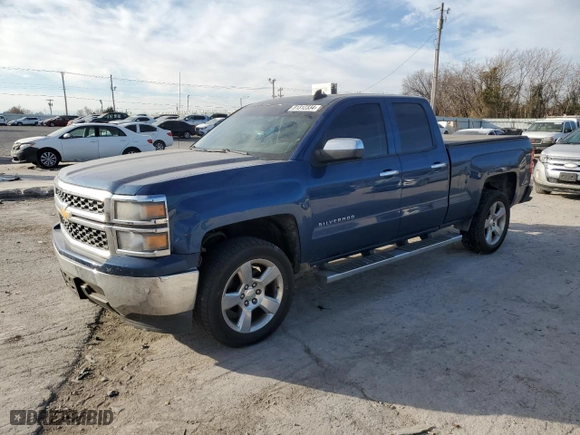 2015 Chevrolet Silverado 1500 LS with VIN 1GCRCPEC2FZ296394, listed as a Copart auction lot 81312334 with 140,150 mi miles and Salvage Title. Bid and sale history available at carsss.com. Image 1.