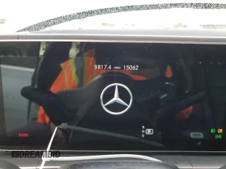 2022 Mercedes-Benz GLS with VIN 4JGFF5KE9NA672991, listed as a Copart auction lot 77032043 with 15,062 mi miles. Bid and sale history available at carsss.com. Image 9.