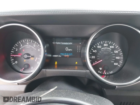 2022 Ford Mustang GT with VIN 1FA6P8CFXN5130369, listed as a IAAI auction lot 41784371 with 9,307 mi miles and . Bid and sale history available at DreamBid. Image 7.