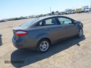 2018 Ford Fiesta SE with VIN 3FADP4BJ5JM144027, listed as a IAAI auction lot 41977656 with 34,217 mi miles. Bid and sale history available at carsss.com. Image 4.