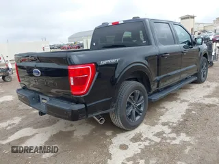 2023 Ford F-150 XL with VIN 1FTEW1C53PFC27708, listed as a IAAI auction lot 42654990 with 37,093 mi miles and . Bid and sale history available at DreamBid. Image 4.