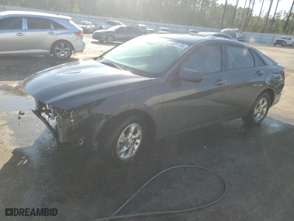 2023 Hyundai Elantra SE with VIN KMHLL4AG1PU580249, listed as a Copart auction lot 44691105 with 28,249 mi miles and Salvage Title. Bid and sale history available at carsss.com. Image 1.