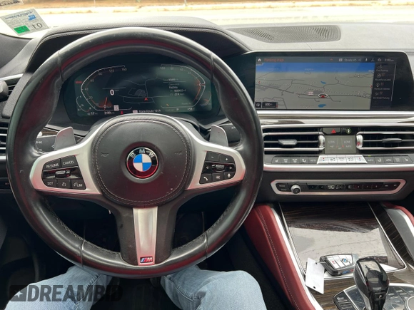 2021 BMW X6 sDrive40i z VIN 5UXCY4C05M9H19479, wystawiony jako Copart lot #54268205 z przebiegiem 85 899 mil mil oraz Czysty tytuł • Clean title. Historia ofert i sprzedaży dostępna na DreamBid. Obrazek 7.