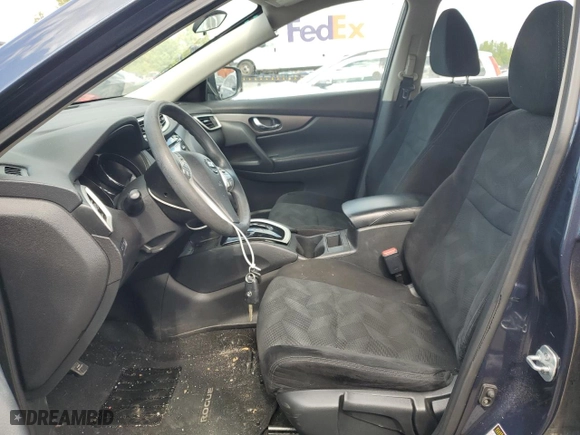 2016 Nissan Rogue SL with VIN 5N1AT2MT4GC911559, listed as a Copart auction lot 72722154 with 62,657 mi miles and Salvage Title. Bid and sale history available at carsss.com. Image 7.
