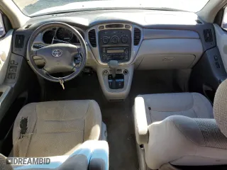 2001 Toyota Highlander with VIN JTEGF21A210019713, listed as a Copart auction lot 46082695 with 222,649 mi miles and Salvage Title. Bid and sale history available at carsss.com. Image 8.