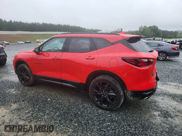 2021 Chevrolet Blazer RS z VIN 3GNKBERS2MS522333, wystawiony jako Copart lot #58483965 z przebiegiem 86 017 mil mil oraz Szkoda całkowita • Salvage title. Historia ofert i sprzedaży dostępna na DreamBid. Obrazek 2.