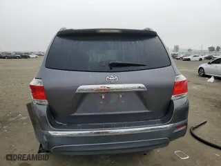 2013 Toyota Highlander with VIN 5TDZK3EH9DS136938, listed as a Copart auction lot 42528195 with 162,545 mi miles and Salvage Title. Bid and sale history available at carsss.com. Image 6.