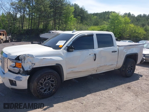 2015 GMC Sierra 1500 Denali with VIN 3GTU2WEJ7FG460695, listed as a IAAI auction lot 42023393 with 116,761 mi miles and . Bid and sale history available at DreamBid. Image 6.