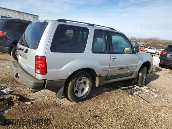 2001 Ford Explorer Sport with VIN 1FMYU60E41UC86415, listed as a Copart auction lot 87503195 with 85,803 mi miles and Salvage title. Bid and sale history available at DreamBid. Image 3.