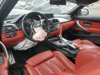 2015 BMW 4 Series 435i xDrive with VIN WBA3T7C56FP942328, listed as a Copart auction lot 52410695 with Not provided miles and Salvage title. Bid and sale history available at DreamBid. Image 8.