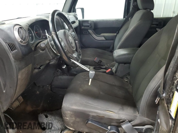 2016 Jeep Wrangler Unlimited Sport with VIN 1C4HJWDG5GL113011, listed as a Copart auction lot 64373505 with Not provided miles and Clean title. Bid and sale history available at DreamBid. Image 7.