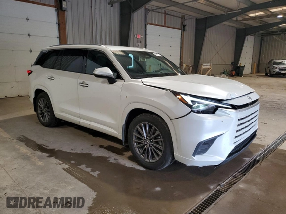 2024 Lexus TX 350 с VIN 5TDAAAB64RS003759, выставлен на аукционе Copart как лот 56210715 с пробегом 9 143 миль миль и Списание • Salvage title. История ставок и продаж доступна на DreamBid. Изображение 4.