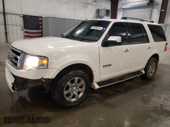 2008 Ford Expedition Limited z VIN 1FMFU20548LA76736, wystawiony jako Copart lot #51158415 z przebiegiem 147 865 mil mil oraz Szkoda całkowita • Salvage title. Historia ofert i sprzedaży dostępna na DreamBid. Obrazek 1.
