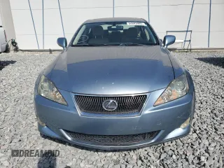 2008 Lexus IS 250 with VIN JTHBK262682078241, listed as a Copart auction lot 54893905 with 107,505 mi miles and Salvage Title. Bid and sale history available at carsss.com. Image 5.