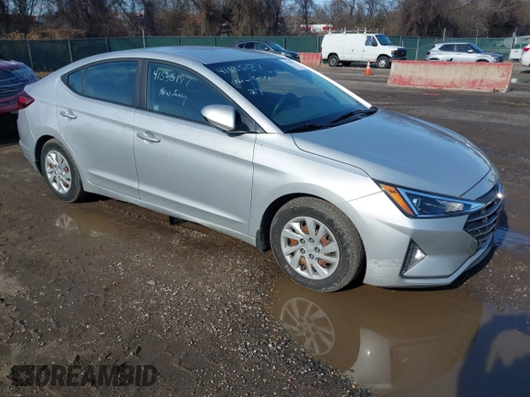 2019 Hyundai Elantra SE with VIN 5NPD74LF0KH466005, listed as a IAAI auction lot 41535177 with 39,385 mi miles and . Bid and sale history available at DreamBid. Image 1.