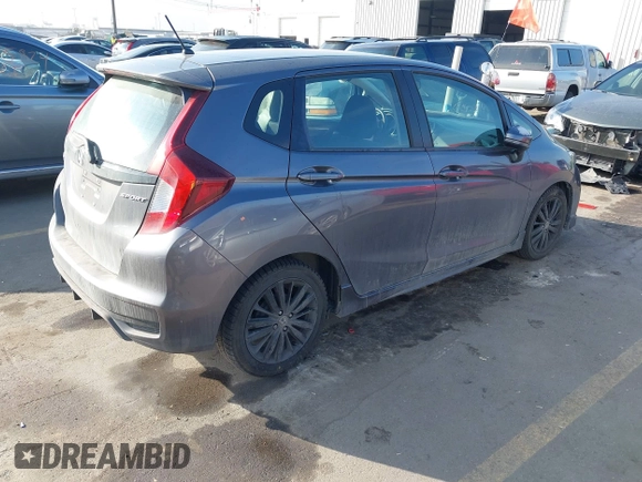 2018 Honda Fit Sport with VIN 3HGGK5H6XJM716516, listed as a IAAI auction lot 41352168 with 71,082 mi miles. Bid and sale history available at carsss.com. Image 4.