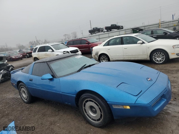 1984 Chevrolet Corvette with VIN 1G1AY0784E5137972, listed as a Copart auction lot 86317974 with 121,919 mi miles and Clean Title. Bid and sale history available at carsss.com. Image 4.