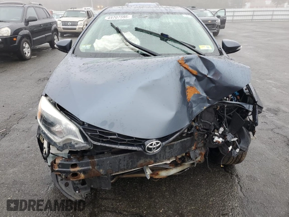 2016 Toyota Corolla L with VIN 2T1BURHE2GC553198, listed as a Copart auction lot 49707595 with Not provided miles and Salvage title. Bid and sale history available at DreamBid. Image 5.