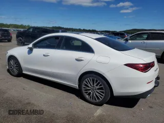 2020 Mercedes-Benz CLA 250 with VIN WDD5J4HB4LN077693, listed as a Copart auction lot 56899695 with 26,656 mi miles and Salvage title. Bid and sale history available at DreamBid. Image 2.