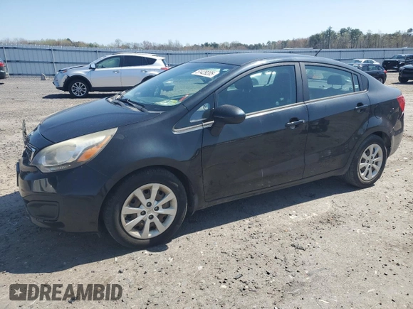 2015 Kia Rio EX with VIN KNADN4A37F6465977, listed as a Copart auction lot 51429205 with 118,510 mi miles and Salvage Title. Bid and sale history available at carsss.com. Image 1.