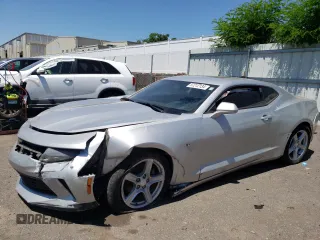 2016 Chevrolet Camaro 1LT with VIN 1G1FB1RX1G0192185, listed as a Copart auction lot 57212134 with 0 mi miles and Salvage Title. Bid and sale history available at carsss.com. Image 1.