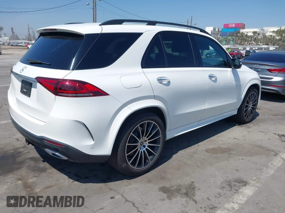 2021 Mercedes-Benz GLE 350 with VIN 4JGFB4JB3MA383309, listed as a IAAI auction lot 42625145 with 52,816 mi miles and . Bid and sale history available at DreamBid. Image 4.
