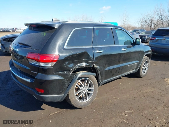 2021 Jeep Grand Cherokee Limited with VIN 1C4RJFBG4MC504136, listed as a IAAI auction lot 41635725 with 50,734 mi miles. Bid and sale history available at carsss.com. Image 4.
