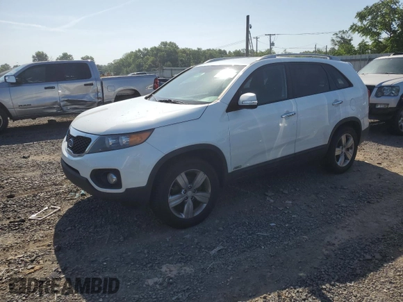 2013 Kia Sorento EX z VIN 5XYKUDA64DG319554, wystawiony jako Copart lot #62086745 z przebiegiem 166 793 mil mil oraz Czysty tytuł • Clean title. Historia ofert i sprzedaży dostępna na DreamBid. Obrazek 1.