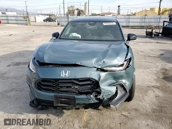 2024 Honda HR-V Sport with VIN 3CZRZ1H57RM732097, listed as a Copart auction lot 45940745 with 8,870 mi miles and Salvage Title. Bid and sale history available at DreamBid. Image 11.