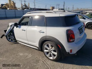 2018 MINI Countryman Cooper S with VIN WMZYT3C39J3D99916, listed as a Copart auction lot 70821314 with 47,966 mi miles and Salvage Title. Bid and sale history available at carsss.com. Image 2.