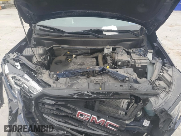 2022 GMC Terrain SLE with VIN 3GKALMEV6NL177075, listed as a Copart auction lot 45556015 with 69,324 mi miles and Salvage Title. Bid and sale history available at carsss.com. Image 13.