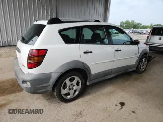 2007 Pontiac Vibe with VIN 5Y2SL65877Z430535, listed as a Copart auction lot 60508955 with 91,000 mi miles and Salvage title. Bid and sale history available at DreamBid. Image 3.