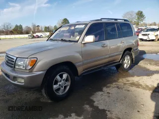 2005 Toyota Land Cruiser with VIN JTEHT05J252070540, listed as a Copart auction lot 87591475 with 291,840 mi miles and Salvage Title. Bid and sale history available at carsss.com. Image 1.