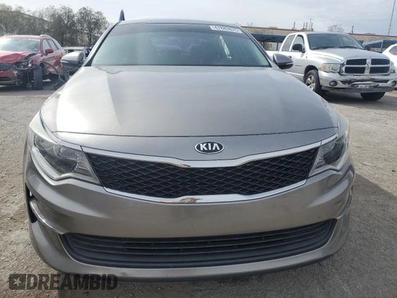 2016 Kia Optima LX with VIN 5XXGT4L39GG002437, listed as a Copart auction lot 47883825 with 126,134 mi miles and Salvage Title. Bid and sale history available at carsss.com. Image 5.