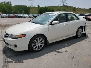 2008 Acura TSX Nav z VIN JH4CL96908C019655, wystawiony jako Copart lot #58603385 z przebiegiem 127 324 mil mil oraz Szkoda całkowita • Salvage title. Historia ofert i sprzedaży dostępna na DreamBid. Obrazek 1.