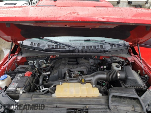 2018 Ford F-150 XL with VIN 1FTEW1EP5JKF52051, listed as a Copart auction lot 50352514 with 57,032 mi miles and Clean Title. Bid and sale history available at carsss.com. Image 11.