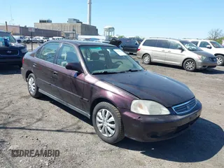 2000 Honda Civic EX with VIN 2HGEJ8643YH528913, listed as a IAAI auction lot 42144945 with 259,493 mi miles. Bid and sale history available at carsss.com. Image 1.