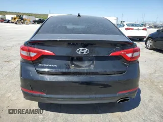 2017 Hyundai Sonata 2.4L with VIN 5NPE24AF0HH595084, listed as a Copart auction lot 52703015 with 178,367 mi miles and Salvage Title. Bid and sale history available at carsss.com. Image 6.