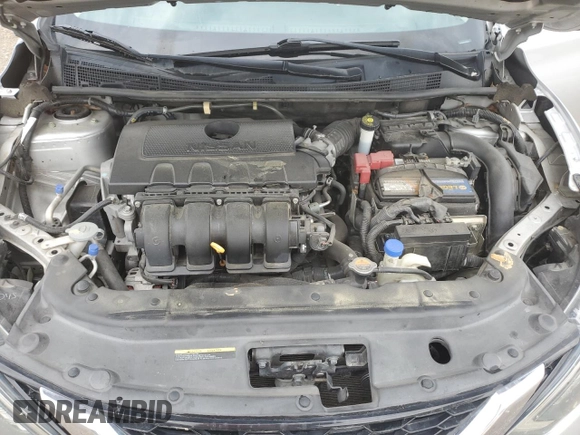 2017 Nissan Sentra S with VIN 3N1AB7AP5HY301516, listed as a Copart auction lot 57950815 with 127,697 mi miles and Salvage title. Bid and sale history available at DreamBid. Image 11.