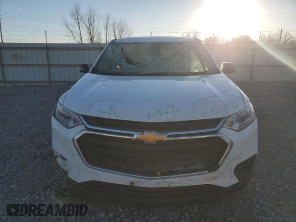 2020 Chevrolet Traverse LS with VIN 1GNERLKW2LJ249002, listed as a Copart auction lot 85894354 with 88,783 mi miles and Salvage Title. Bid and sale history available at carsss.com. Image 5.