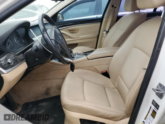 2013 BMW 5 Series 528i with VIN WBAXG5C51DD231242, listed as a Copart auction lot 48218565 with 107,166 mi miles and Salvage Title. Bid and sale history available at carsss.com. Image 7.