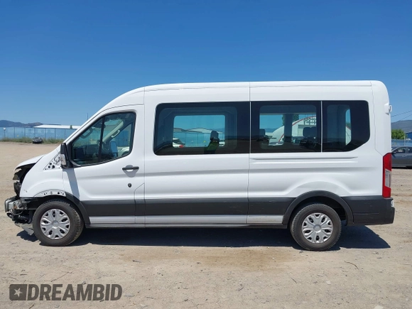 2022 Ford Transit Passenger XL with VIN 1FBAX2C83NKA19834, listed as a IAAI auction lot 42616998 with 49,880 mi miles and . Bid and sale history available at DreamBid. Image 15.